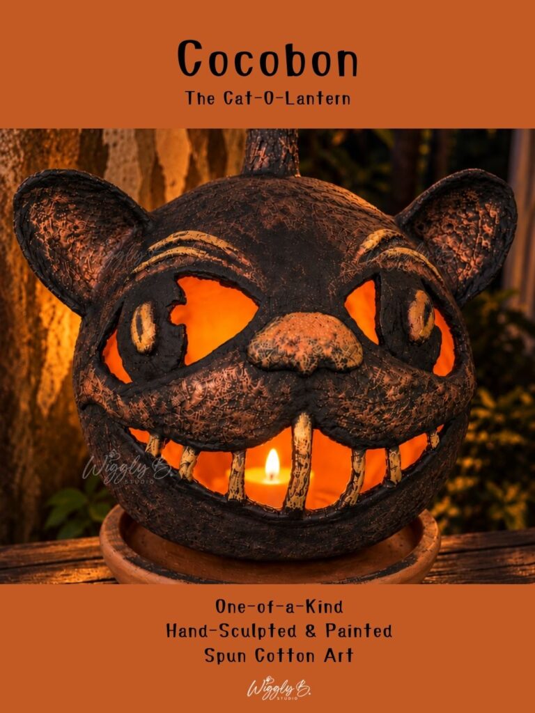 Cocobon the Cat-o-Lantern.